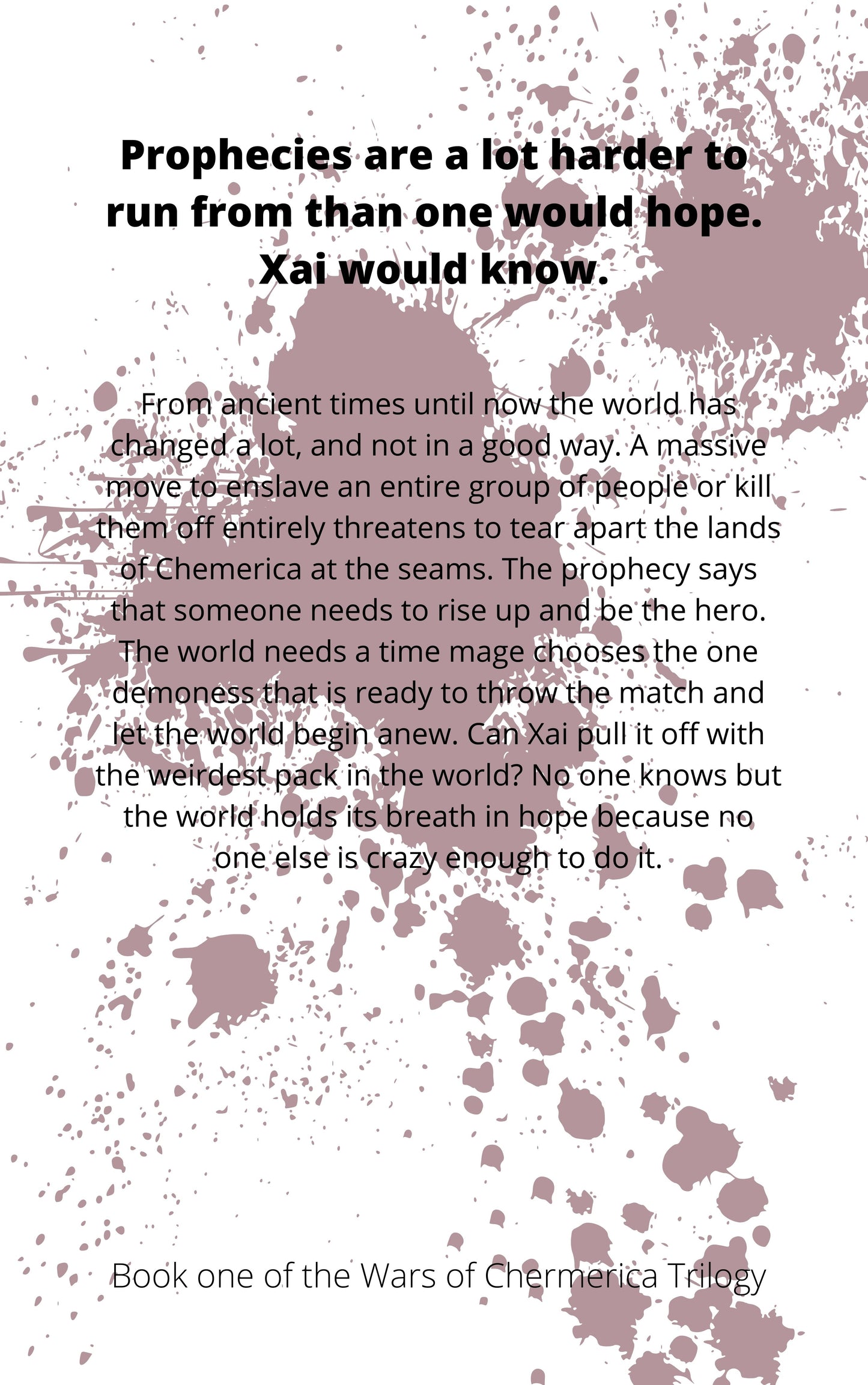 War of Silence (Wars of Chemerica Book One)